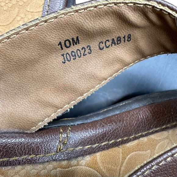 B.O.C. Women’s Slip On Sandals Brown Size 10 - Picture 3 of 11